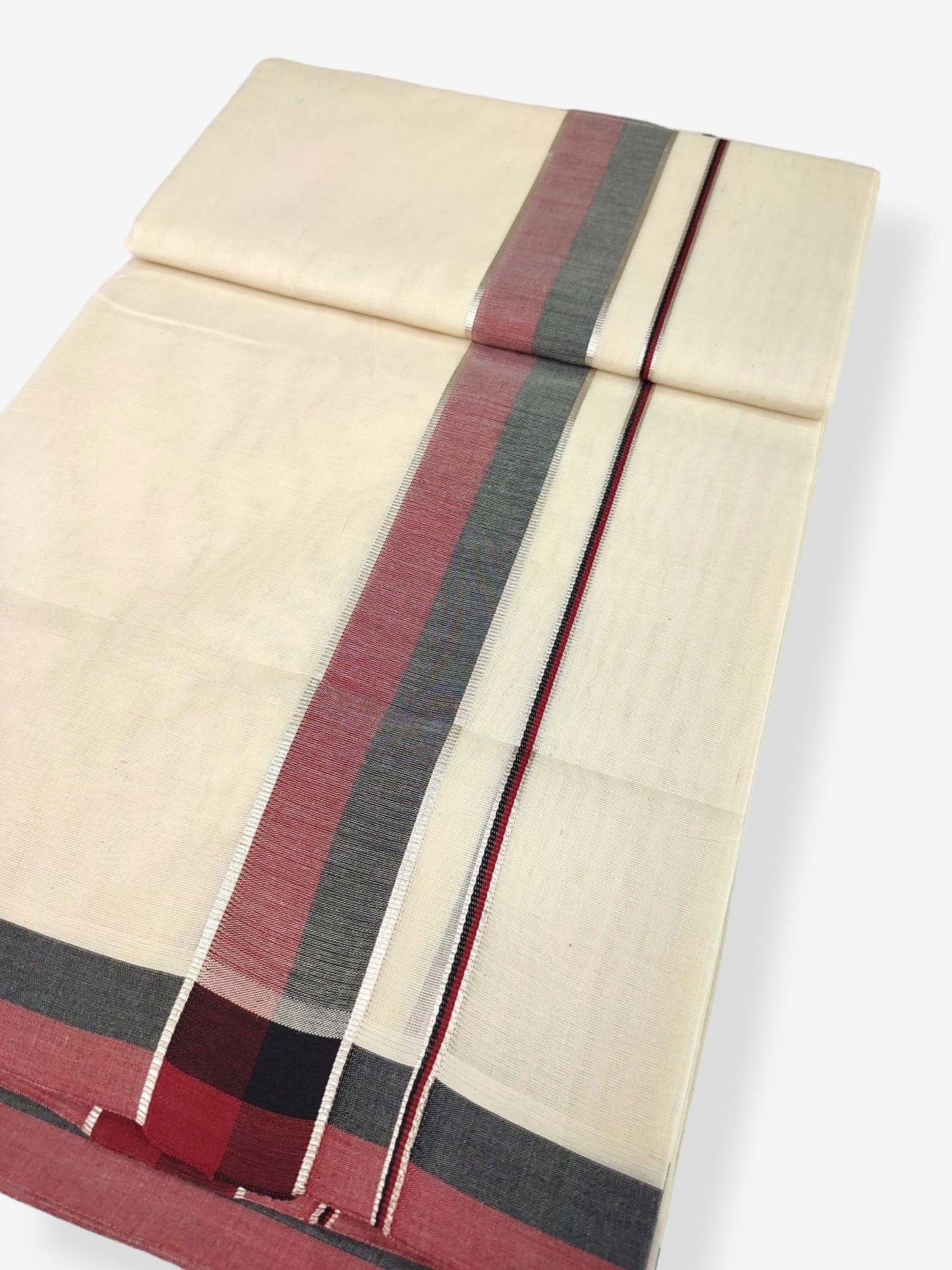Pure Cotton Kerala Double Dhoti/Mundu