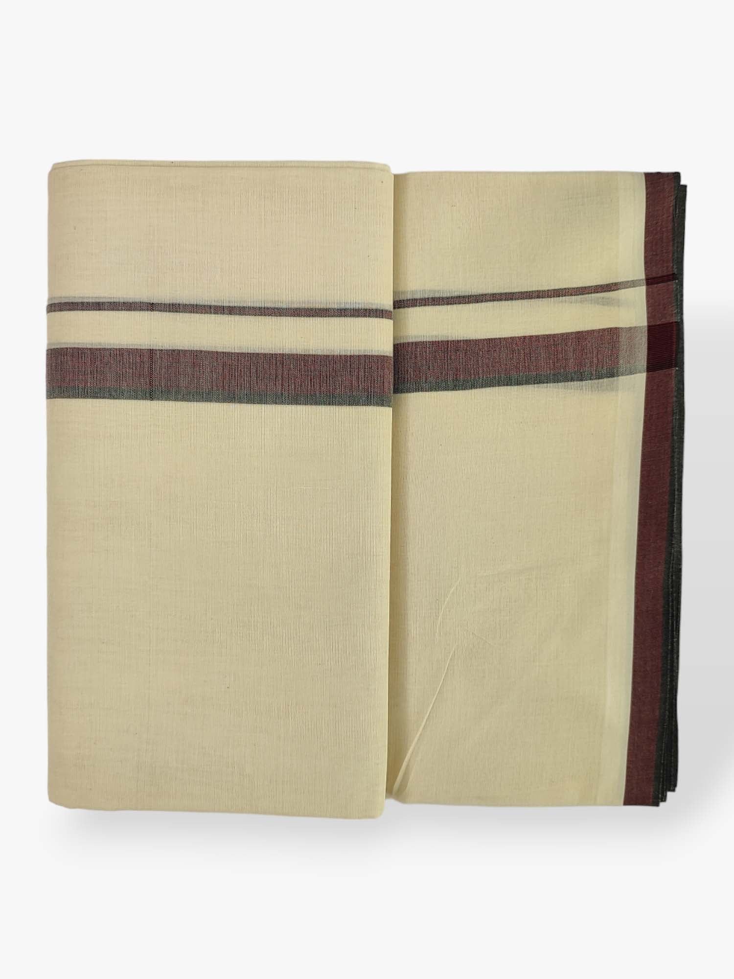 Pure Cotton Kerala Double Dhoti/Mundu