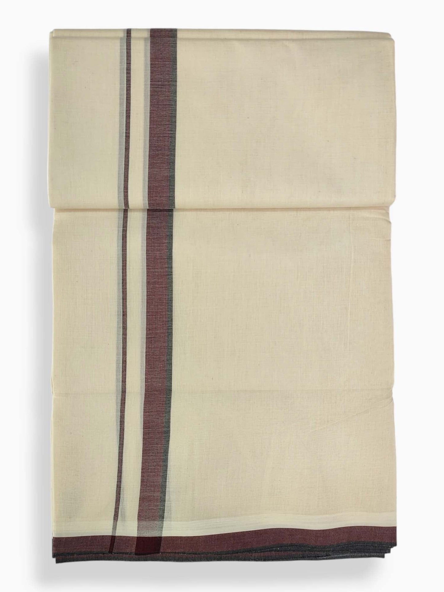 Pure Cotton Kerala Double Dhoti/Mundu