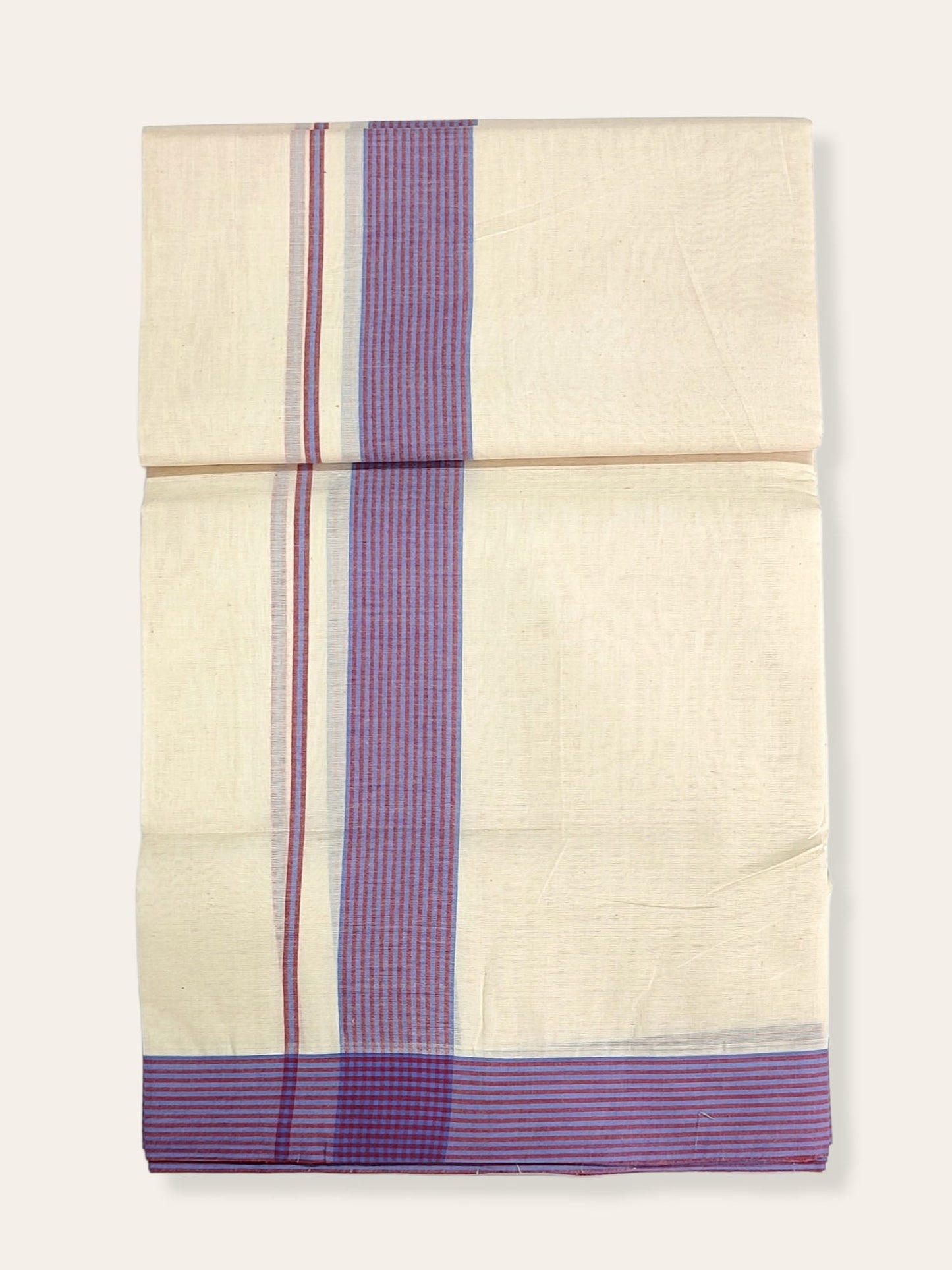 Pure Cotton Kerala Double Dhoti/Mundu