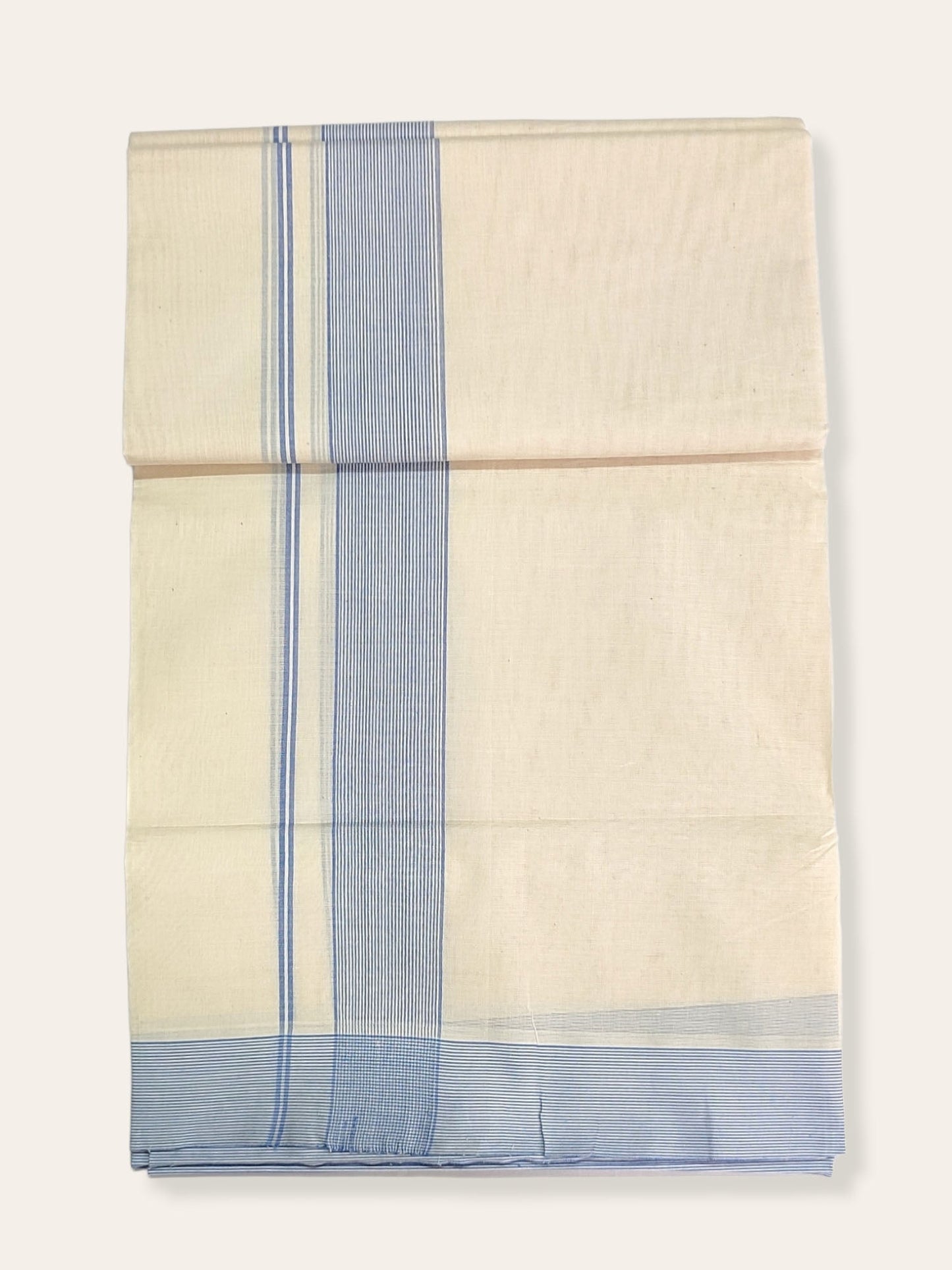 Pure Cotton Kerala Double Dhoti/Mundu