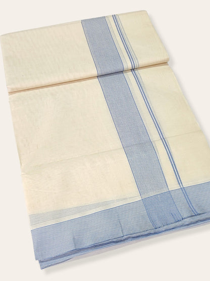 Pure Cotton Kerala Double Dhoti/Mundu