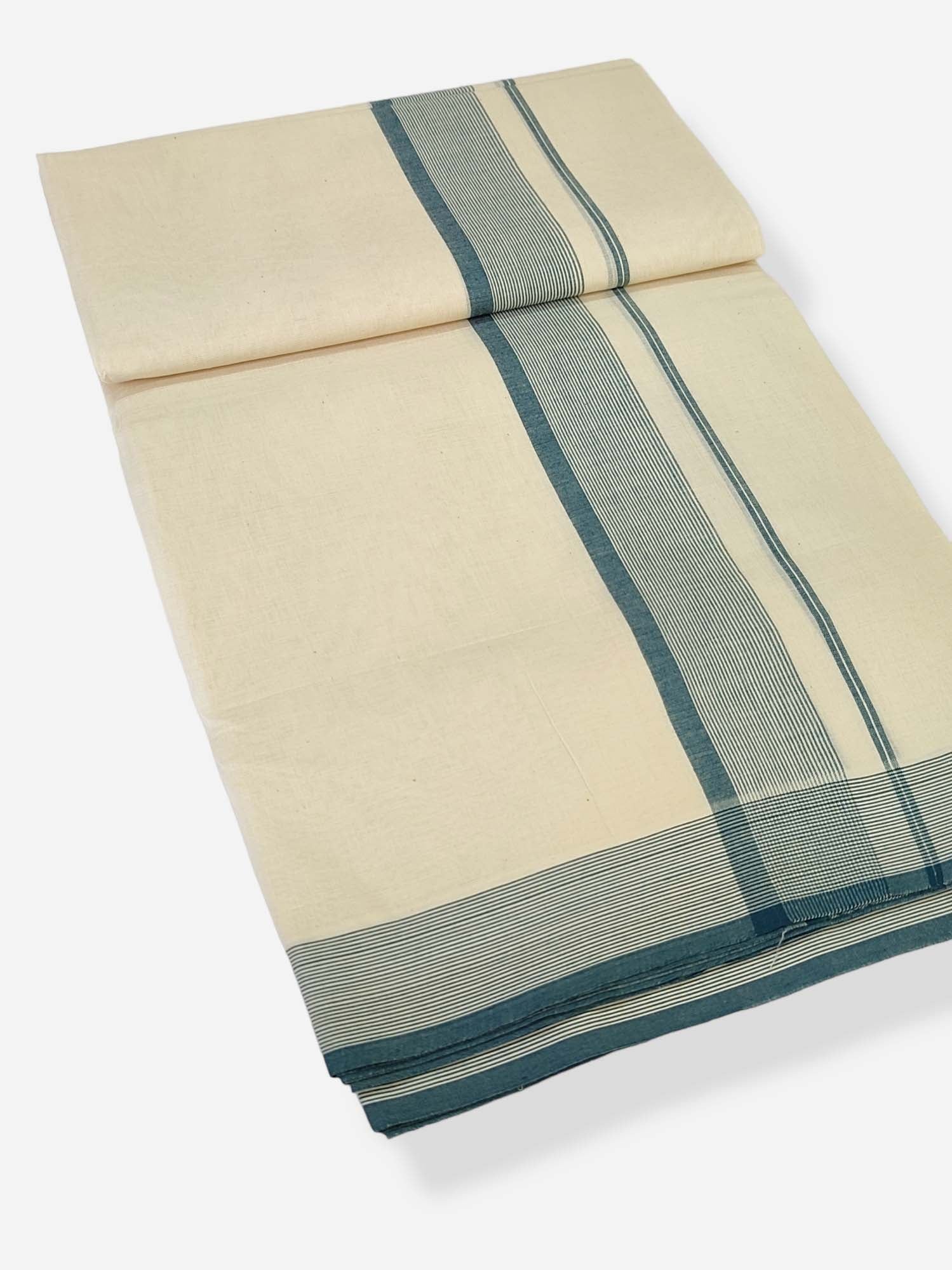 Pure Cotton Kerala Double Dhoti/Mundu