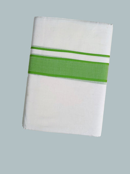 Pure White Cotton Kerala Dhoti