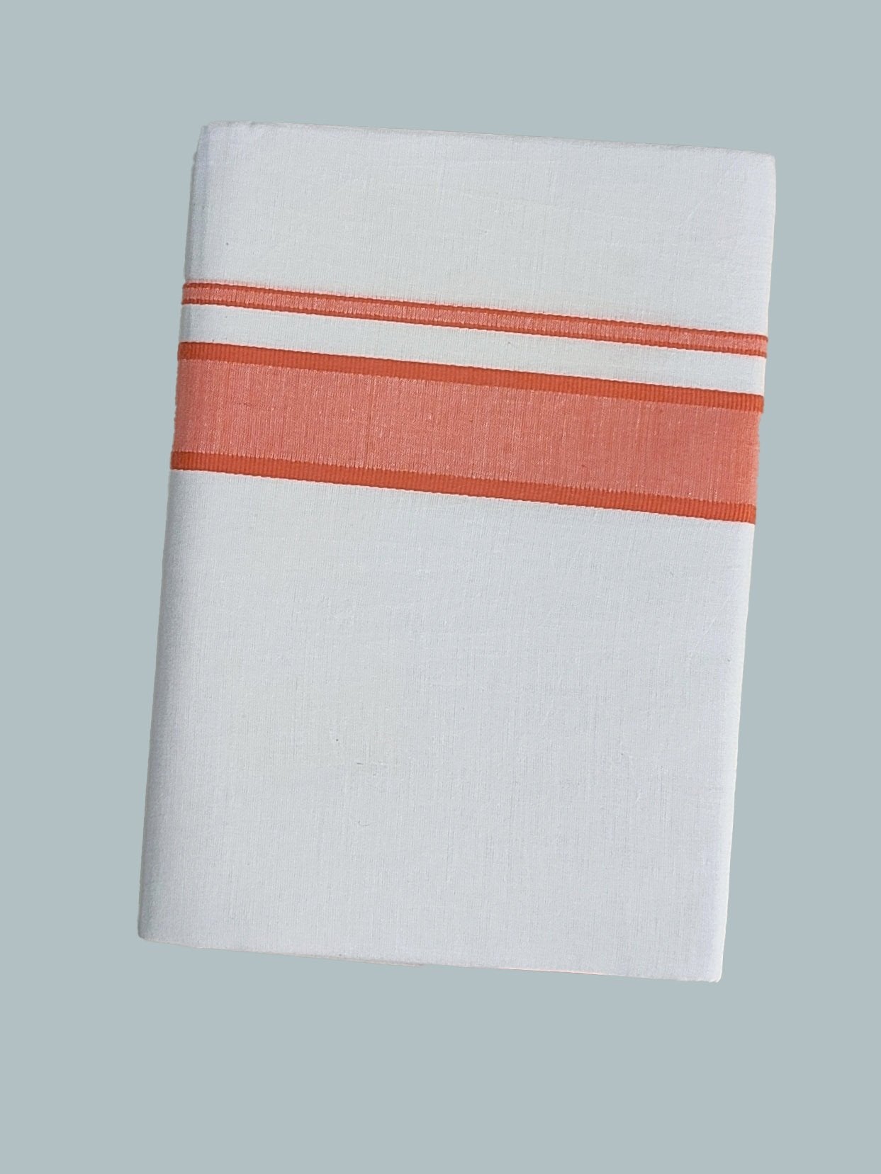 Pure White Cotton Kerala Dhoti